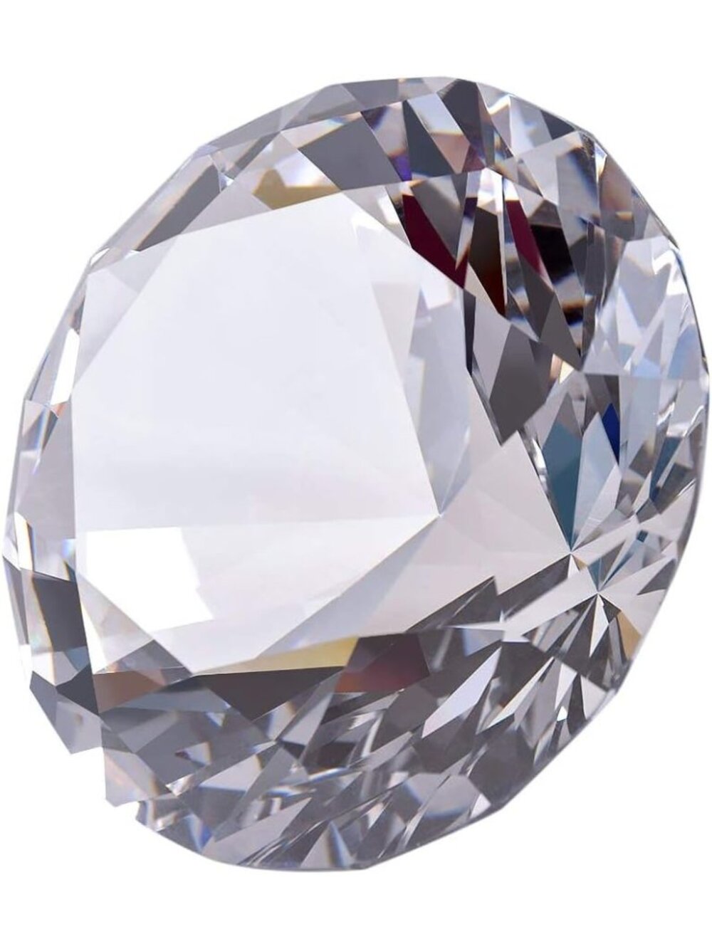 new 80mm(3.1 Inch) Crystal Diamond Paperweight Jewels Wedding Decorations